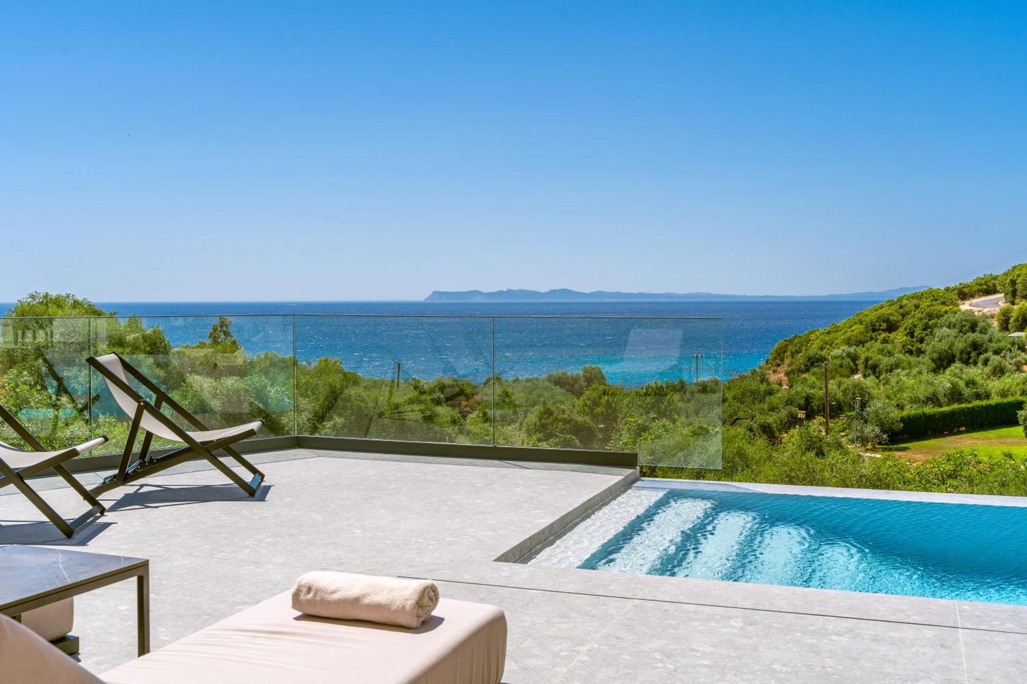 The View Hotel Sofas Coastal Retreat Perdika  Exteriér fotografie