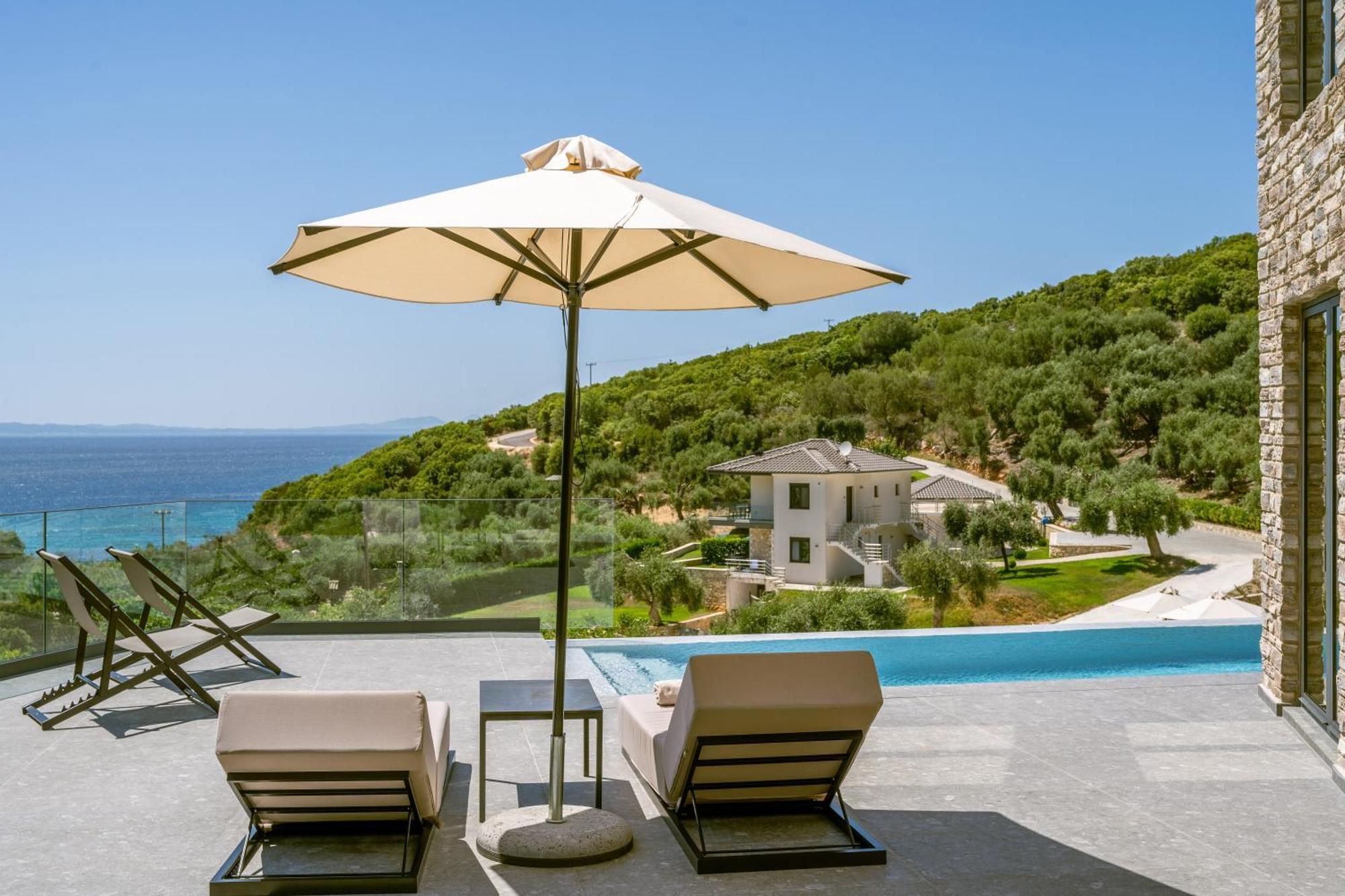 The View Hotel Sofas Coastal Retreat Perdika  Exteriér fotografie