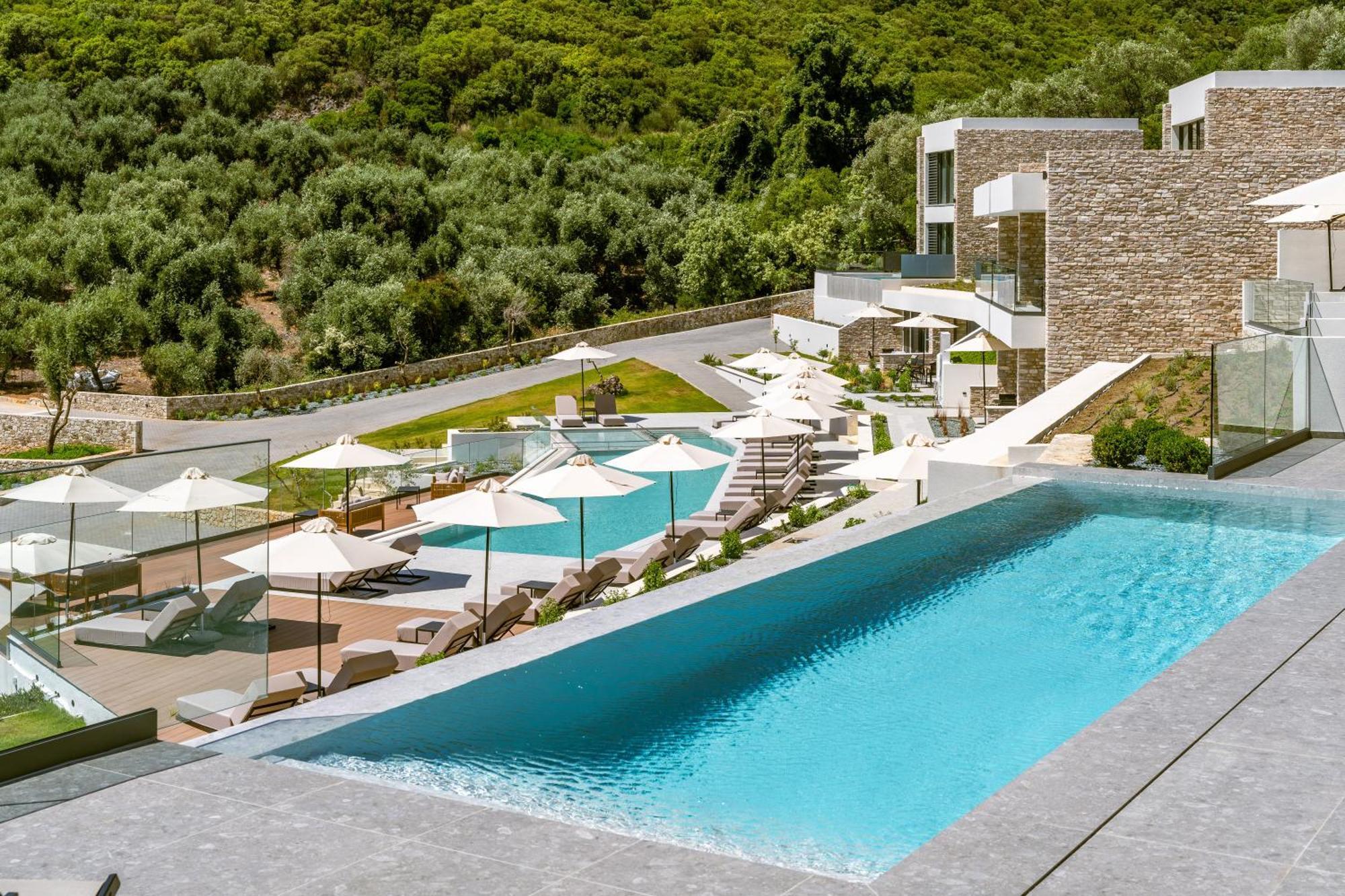 The View Hotel Sofas Coastal Retreat Perdika  Exteriér fotografie