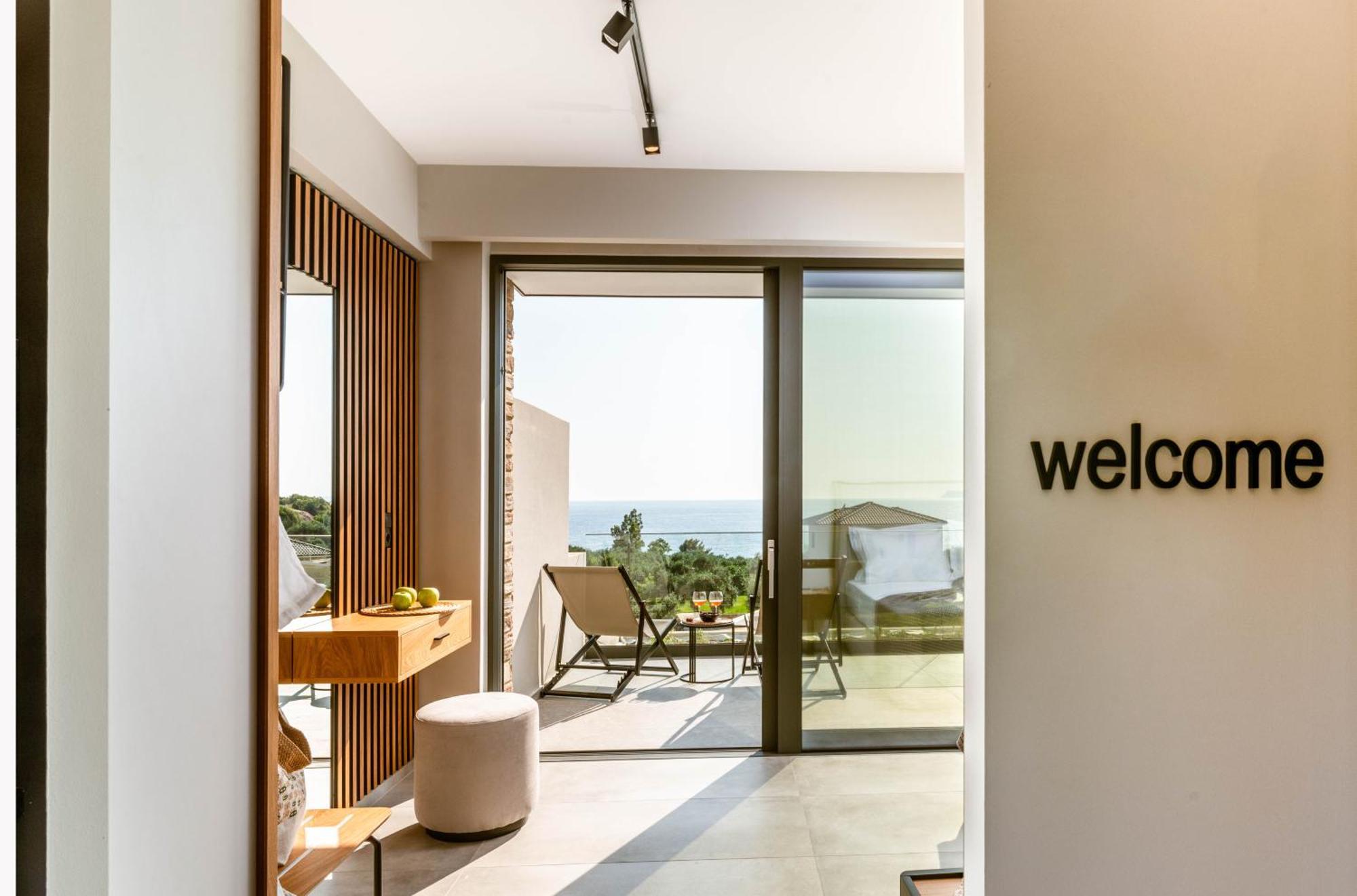The View Hotel Sofas Coastal Retreat Perdika  Exteriér fotografie
