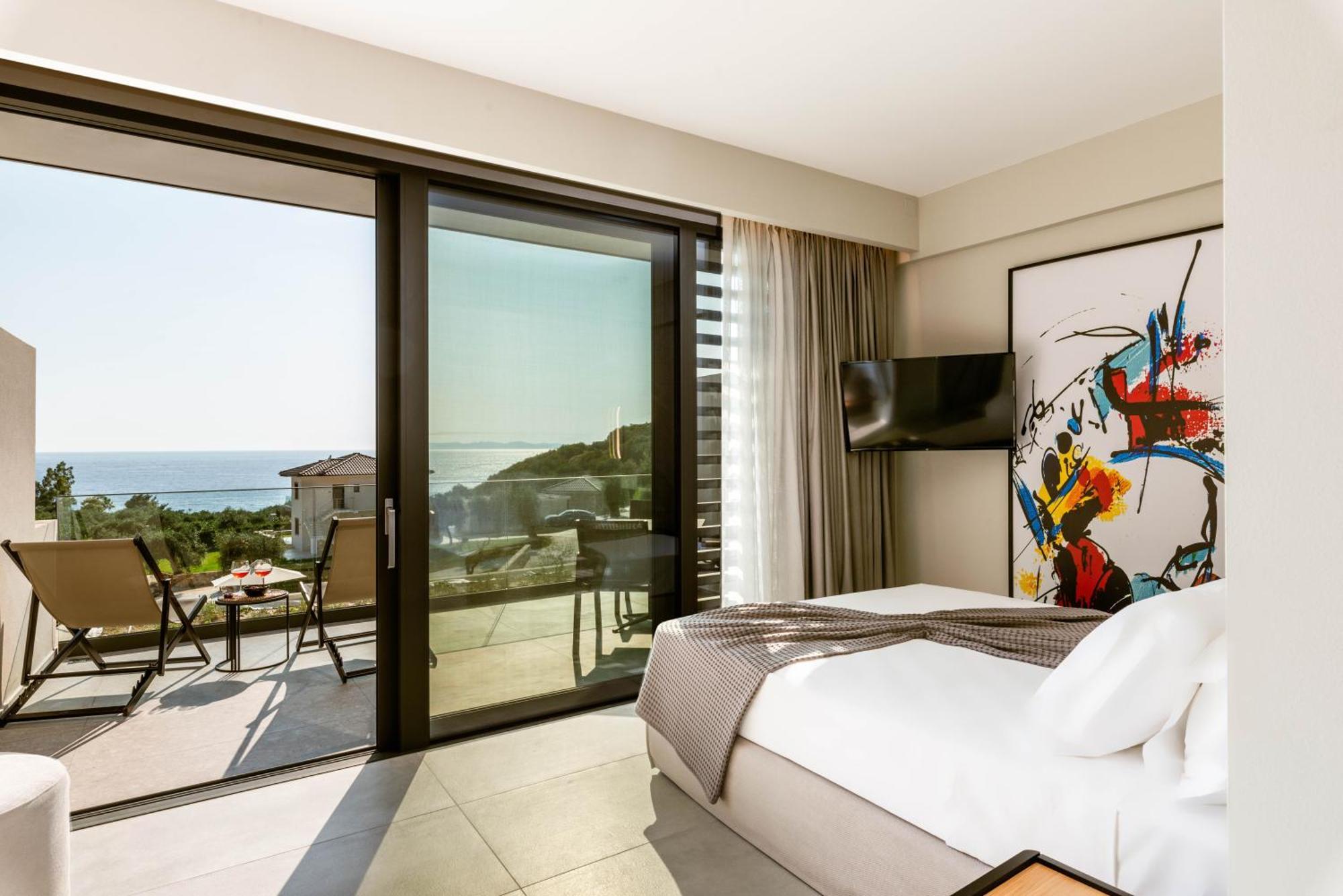 The View Hotel Sofas Coastal Retreat Perdika  Exteriér fotografie